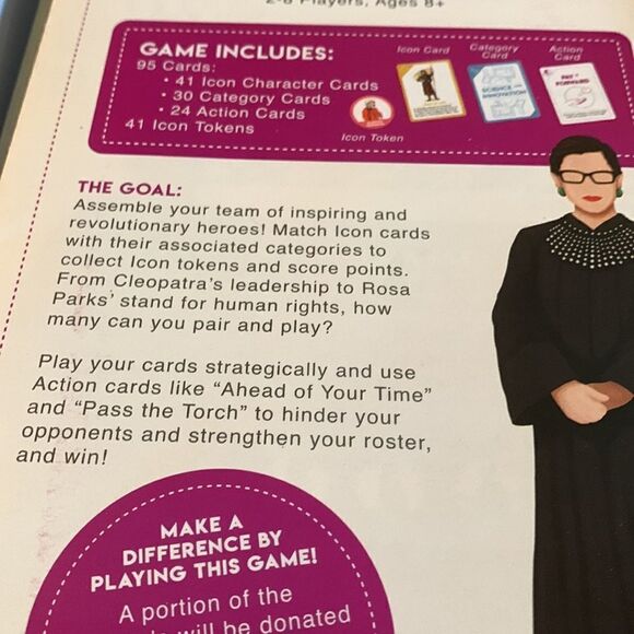 Family Card Game: ICONS women who play to win - Picture 5 of 6